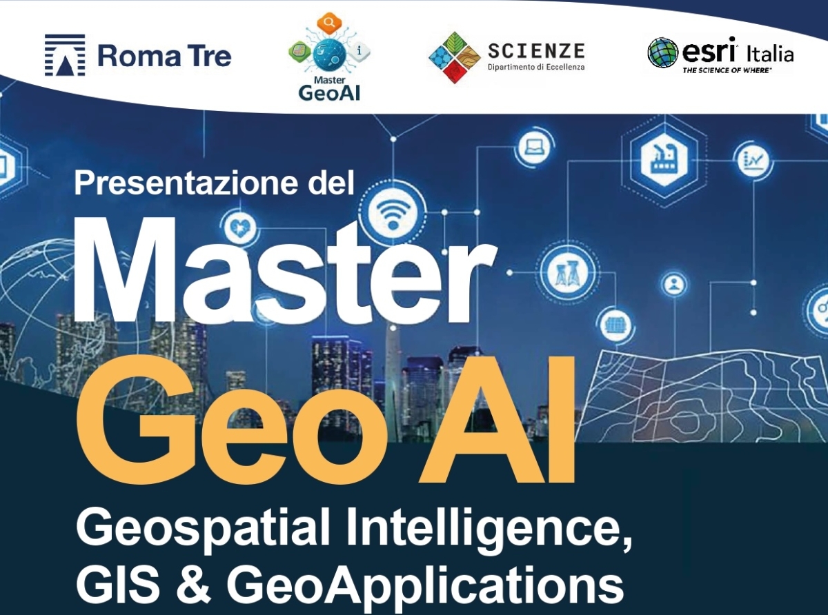 Università degli Studi Roma Tre ed Esri Italia presentano il Master in GeoAI 